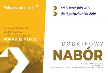 Fundusz autobusowy 2019: ruszył dodatkowy nabór wniosków!