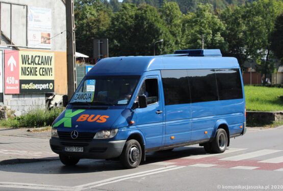 X-Bus uruchomił nową linie z Zawoi Policzne do Suchej Beskidzkiej