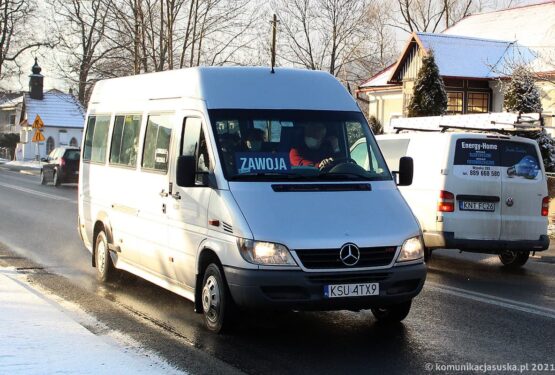 Wójtowicz Travel: korekta godzin odjazdów na&nbsp;linii Zawoja Policzne – Sucha Besk.