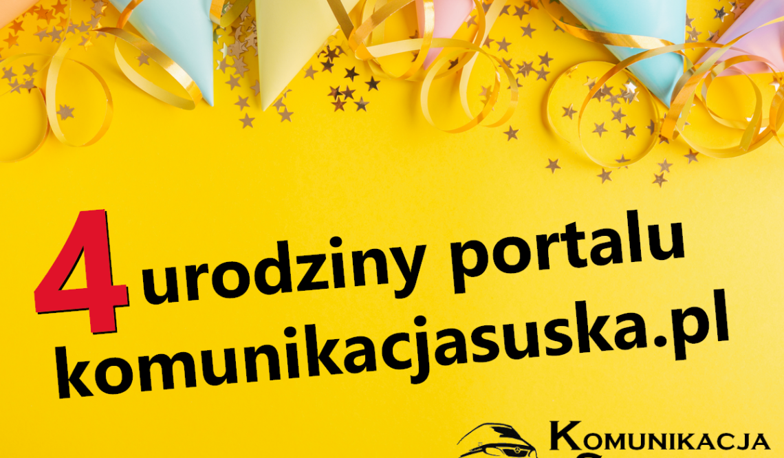 4. urodziny portalu komunikacjasuska.pl