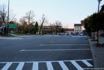 Jordanów: parking zamiast stanowisk odjazdów busów